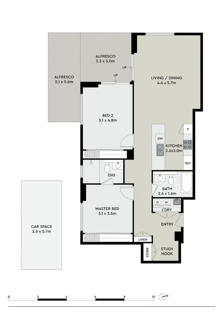 Floorplan of Homely apartment listing, G16/99B Bonar Street, Wolli Creek NSW 2205