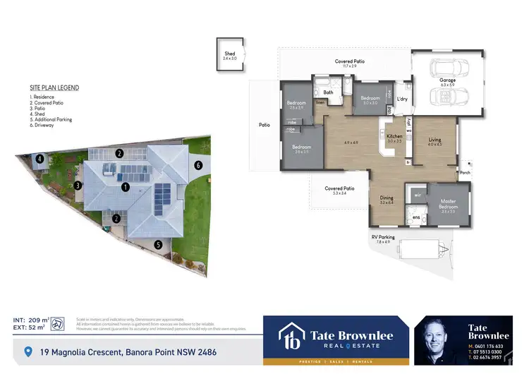 Floorplan of Homely house listing, 19 Magnolia Crescent, Banora Point NSW 2486