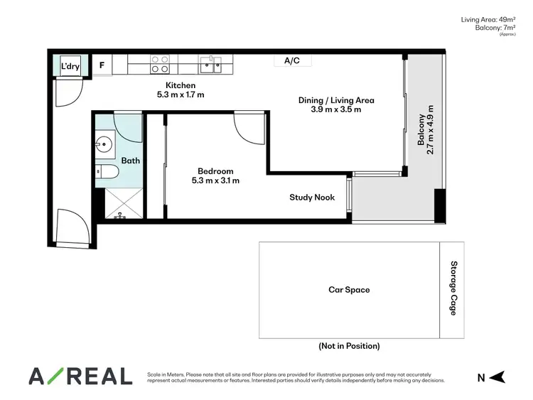 Floorplan of Homely apartment listing, 402/311 Burwood Road, Hawthorn VIC 3122