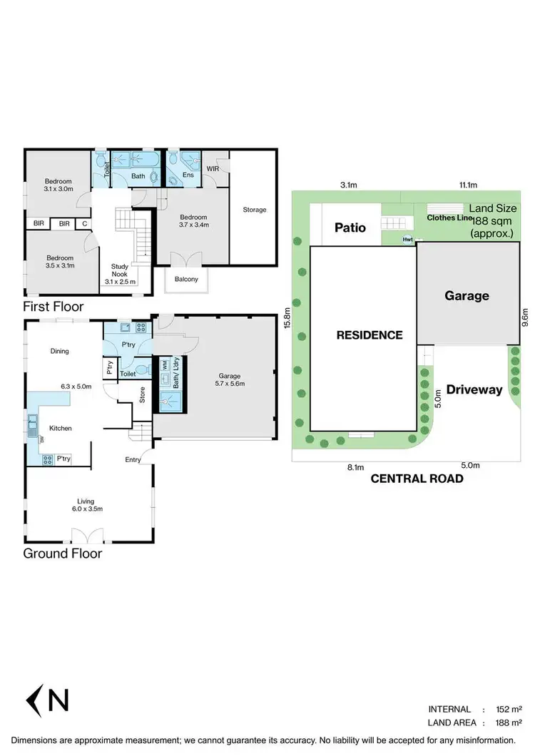 Floorplan of Homely unit listing, 4/178 Central Road, Nunawading VIC 3131