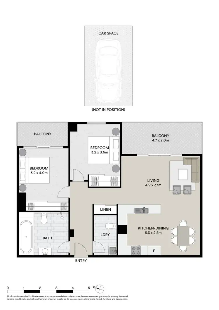 Floorplan of Homely unit listing, 206/465 Chapel Road, Bankstown NSW 2200