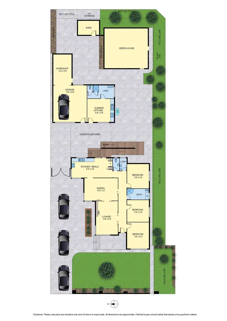 Floorplan of Homely house listing, 34 Massey Avenue, Reservoir VIC 3073