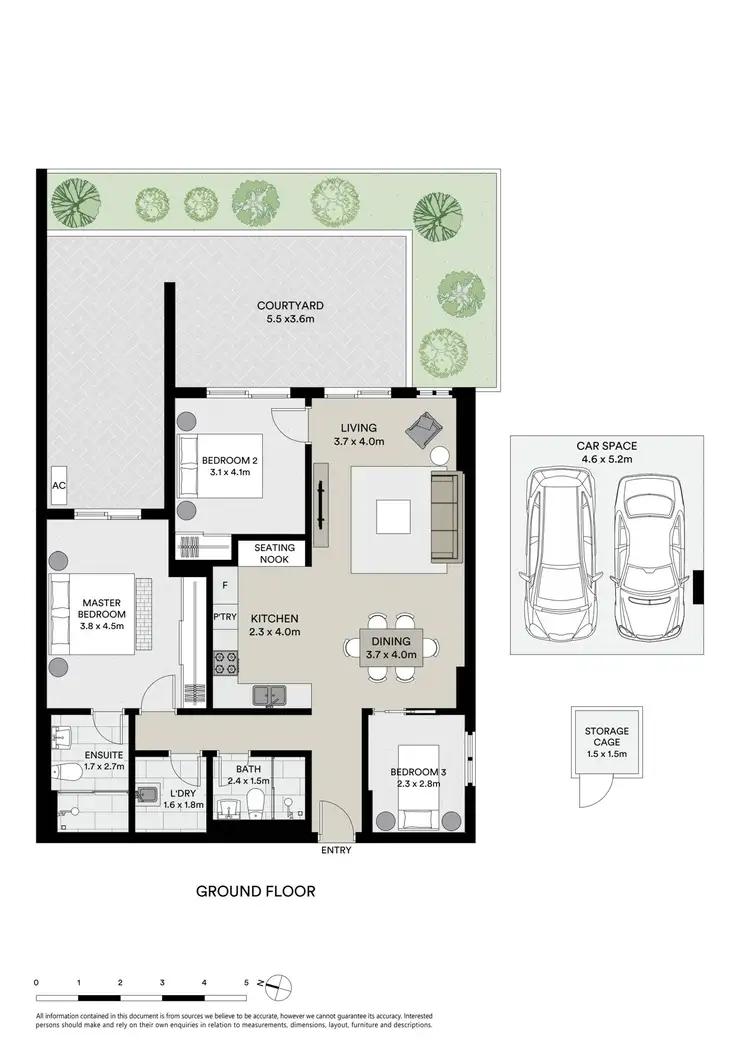 Floorplan of Homely apartment listing, 13/82 Bay Street, Botany NSW 2019