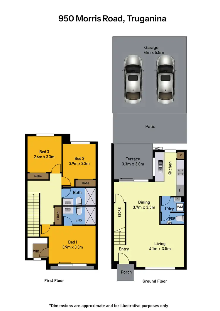 Floorplan of Homely house listing, 950 Morris Road, Truganina VIC 3029