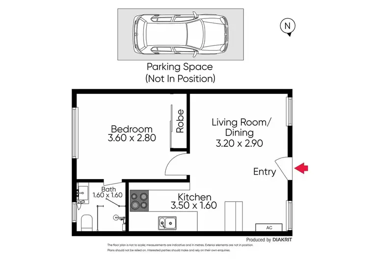 Floorplan of Homely apartment listing, 8/32 Tivoli Road, South Yarra VIC 3141