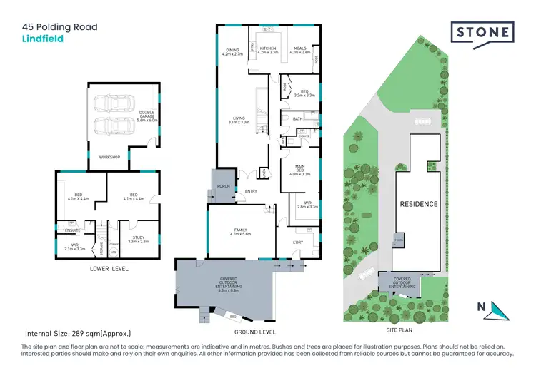 Floorplan of Homely house listing, 45 Polding Road, Lindfield NSW 2070