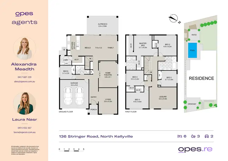 Floorplan of Homely house listing, 136 Stringer Road, North Kellyville NSW 2155