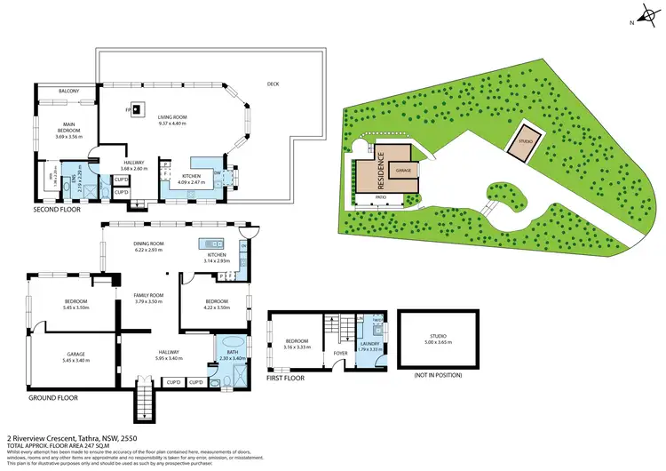 Floorplan of Homely house listing, 2 Riverview Crescent, Tathra NSW 2550
