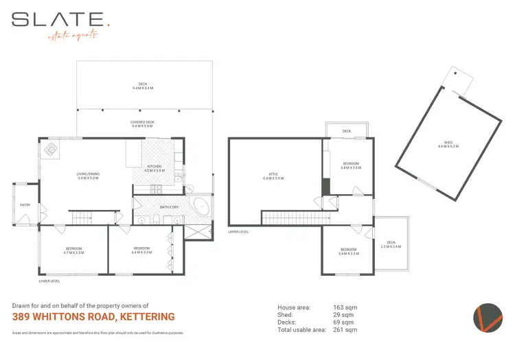 Floorplan of Homely house listing, 389 Whittons Road, Kettering TAS 7155