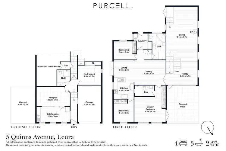 Floorplan of Homely house listing, 5 Quinns Avenue, Leura NSW 2780