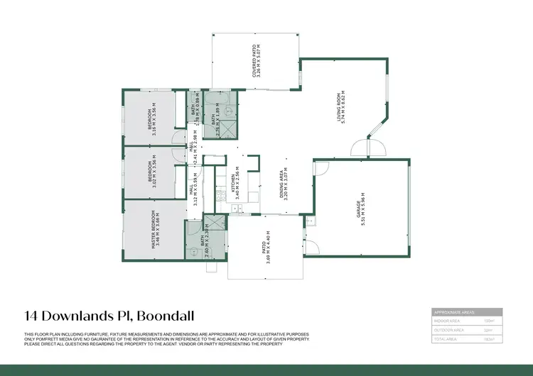 Floorplan of Homely house listing, 14 Downlands Place, Boondall QLD 4034