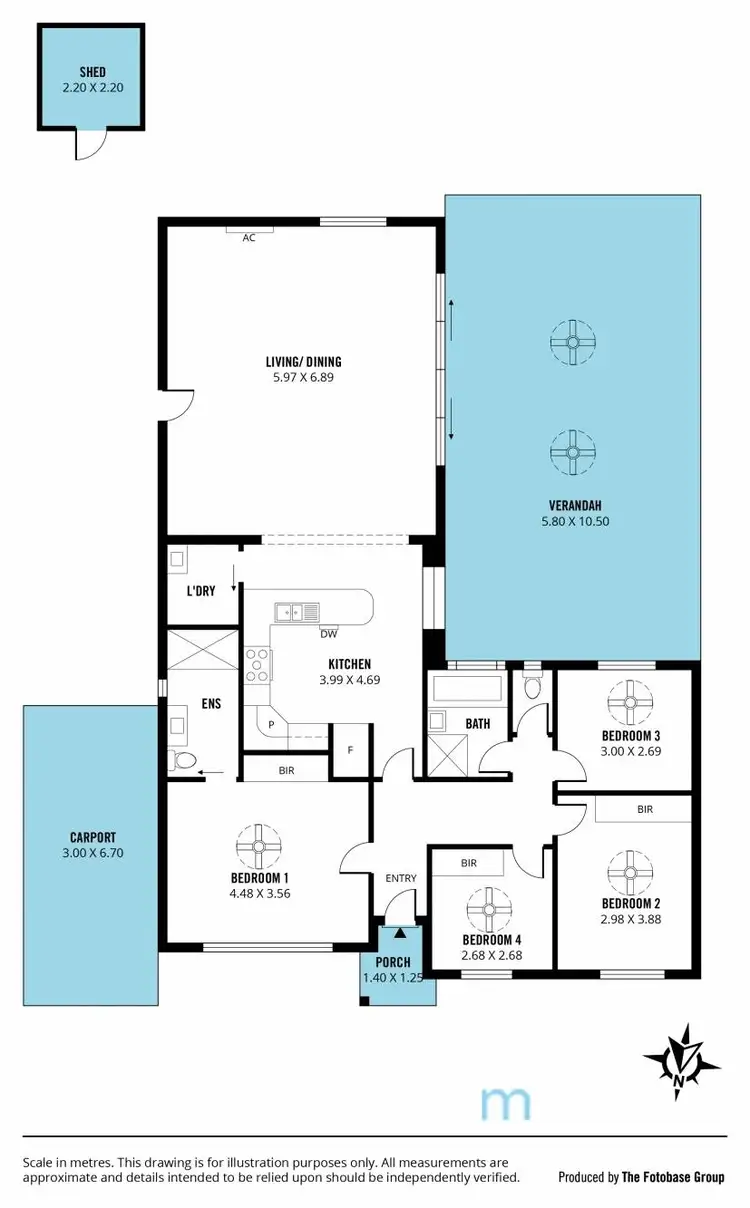 Floorplan of Homely house listing, 20 Stoneyhill Street, Reynella East SA 5161