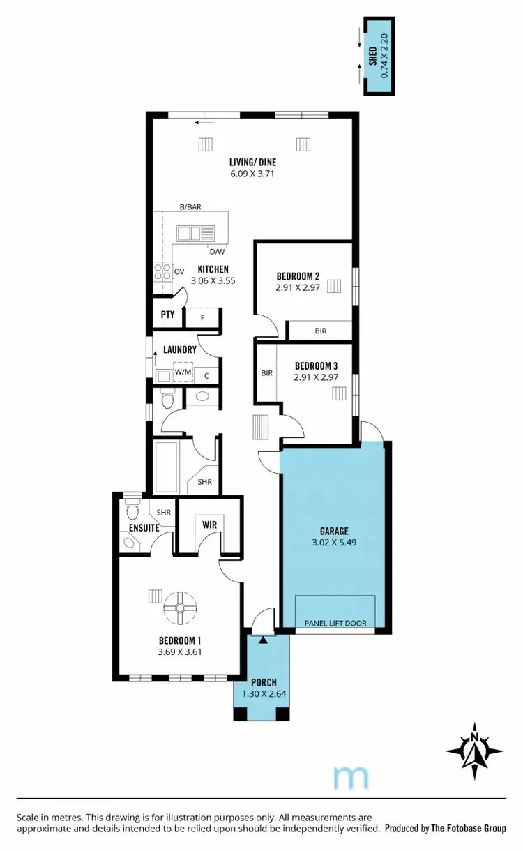 Floorplan of Homely house listing, 2a Grange Court, Findon SA 5023