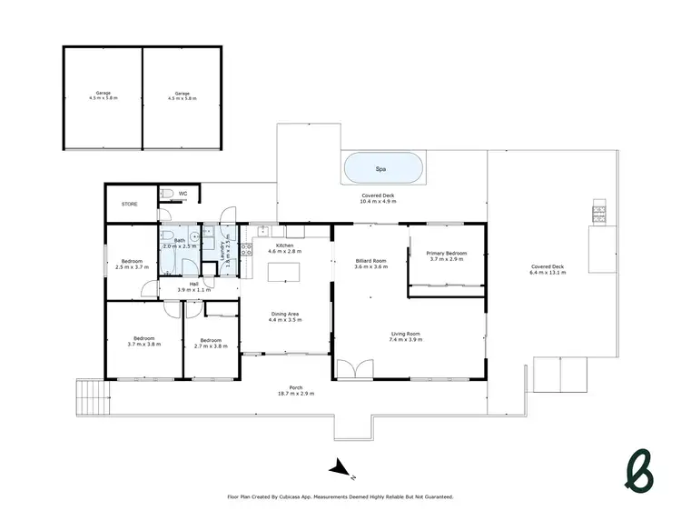 Floorplan of Homely rural property listing, 251 Goorangoola Creek Road, Singleton NSW 2330