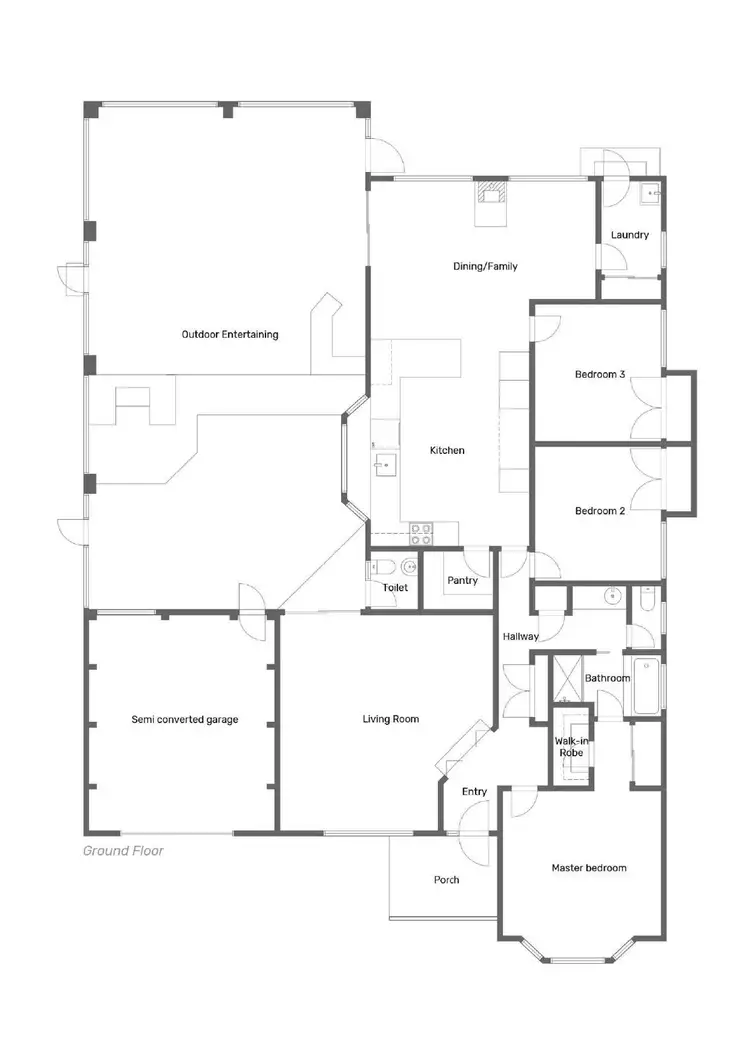 Floorplan of Homely house listing, 6 Tindera Street, Cobar NSW 2835