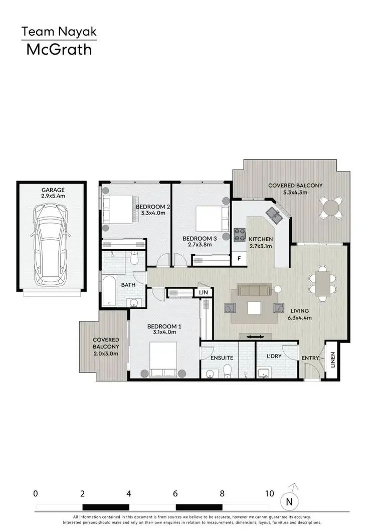 Floorplan of Homely unit listing, 8/31-33 Moss Place, Westmead NSW 2145