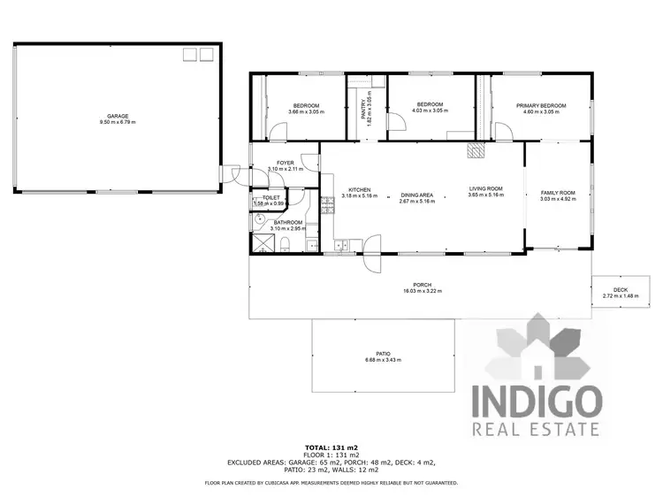 Floorplan of Homely house listing, 79 Dingle Road, Beechworth VIC 3747