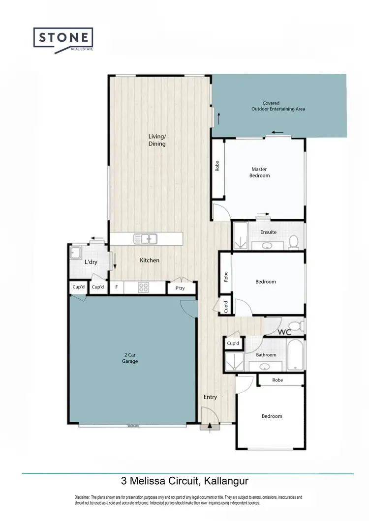 Floorplan of Homely house listing, 3 Melissa Circuit, Kallangur QLD 4503