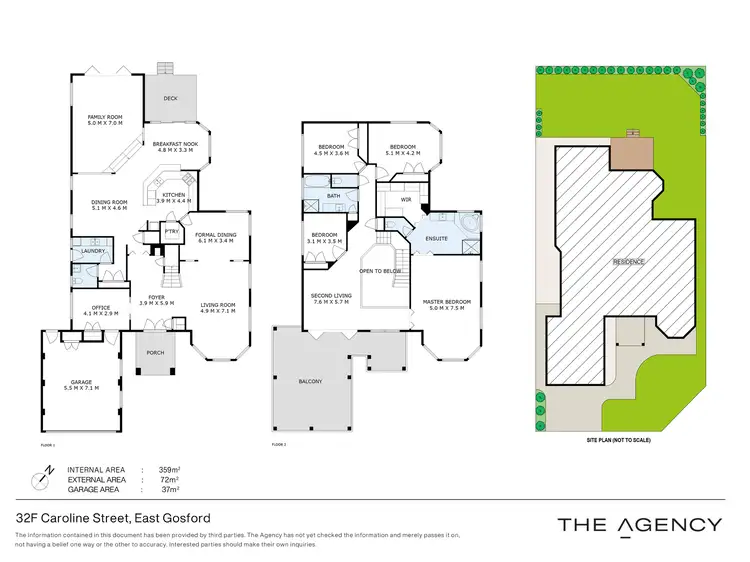 Floorplan of Homely house listing, 32F Caroline Street, East Gosford NSW 2250