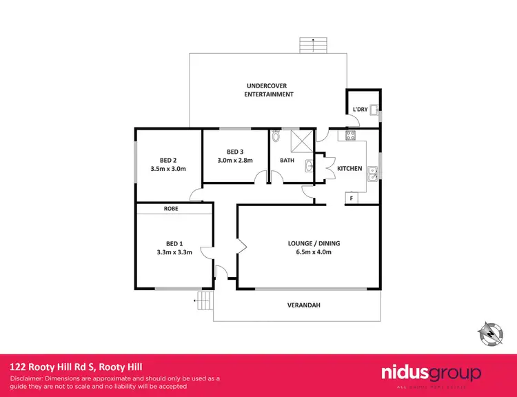 Floorplan of Homely house listing, 122 Rooty Hill Road South, Rooty Hill NSW 2766