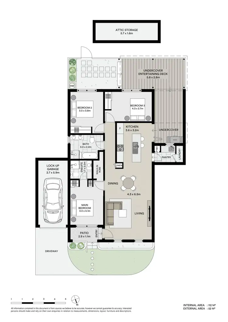 Floorplan of Homely villa listing, 3/162-164 Napoleon Street, Sans Souci NSW 2219