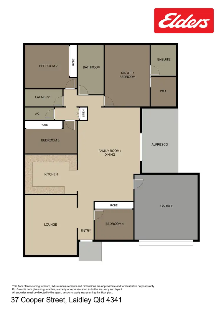 Floorplan of Homely house listing, 37 Cooper Street, Laidley QLD 4341