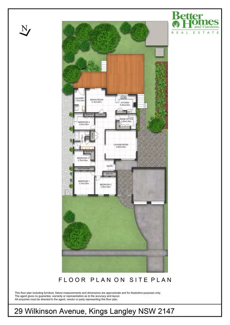 Floorplan of Homely house listing, 29 Wilkinson Avenue, Kings Langley NSW 2147