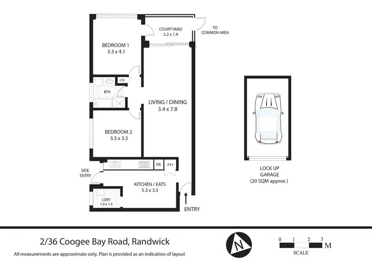Floorplan of Homely apartment listing, 36 Coogee Bay Road, Randwick NSW 2031