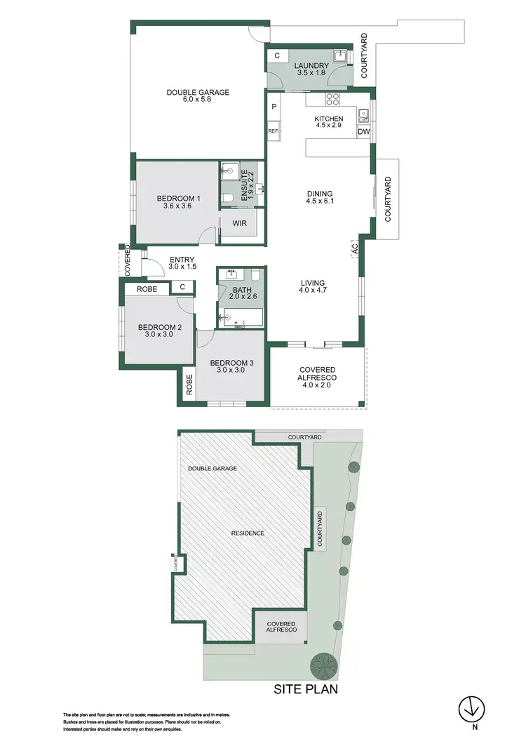 Floorplan of Homely house listing, 2/76 First Avenue, Rosebud VIC 3939
