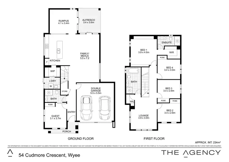 Floorplan of Homely house listing, 54 Cudmore Crescent, Wyee NSW 2259