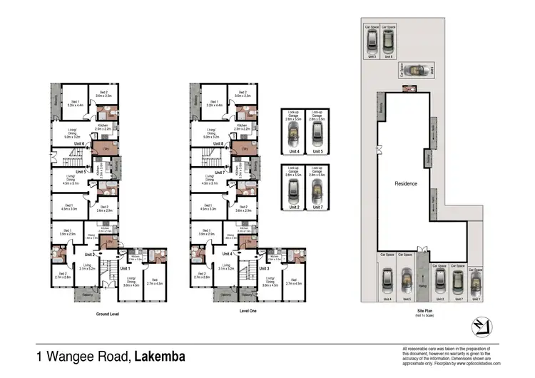 Floorplan of Homely unit listing, 6/1 Wangee Road, Lakemba NSW 2195