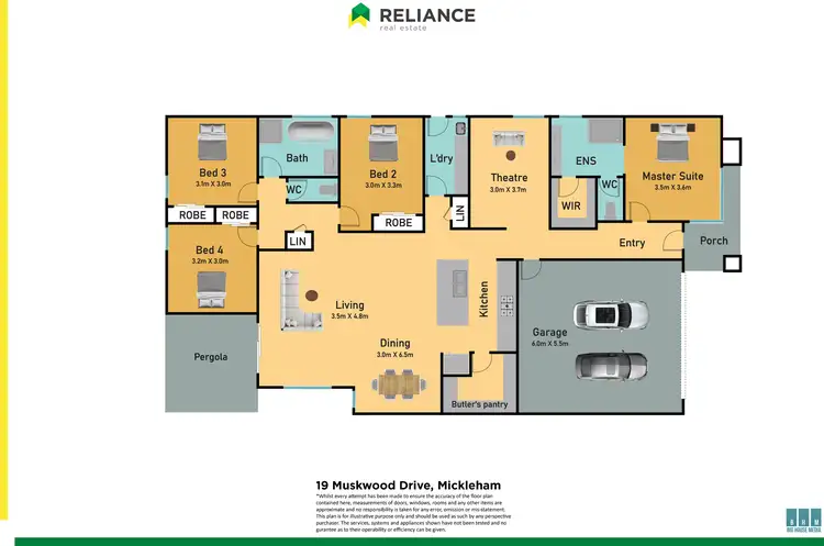 Floorplan of Homely house listing, 19 Muskwood Drive, Mickleham VIC 3064