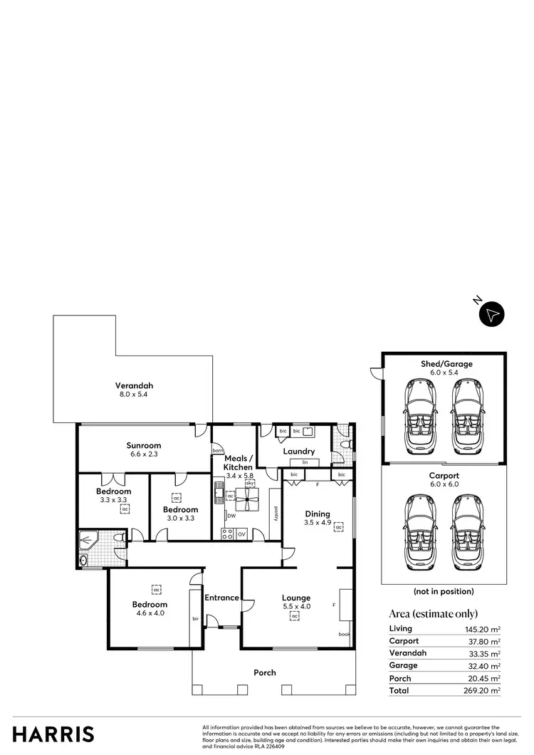 Floorplan of Homely house listing, 41 Sussex Terrace, Hawthorn SA 5062