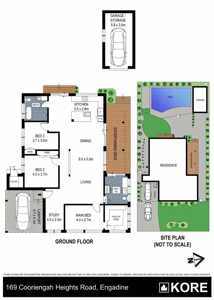 Floorplan of Homely house listing, 169 Cooriengah Heights Road, Engadine NSW 2233