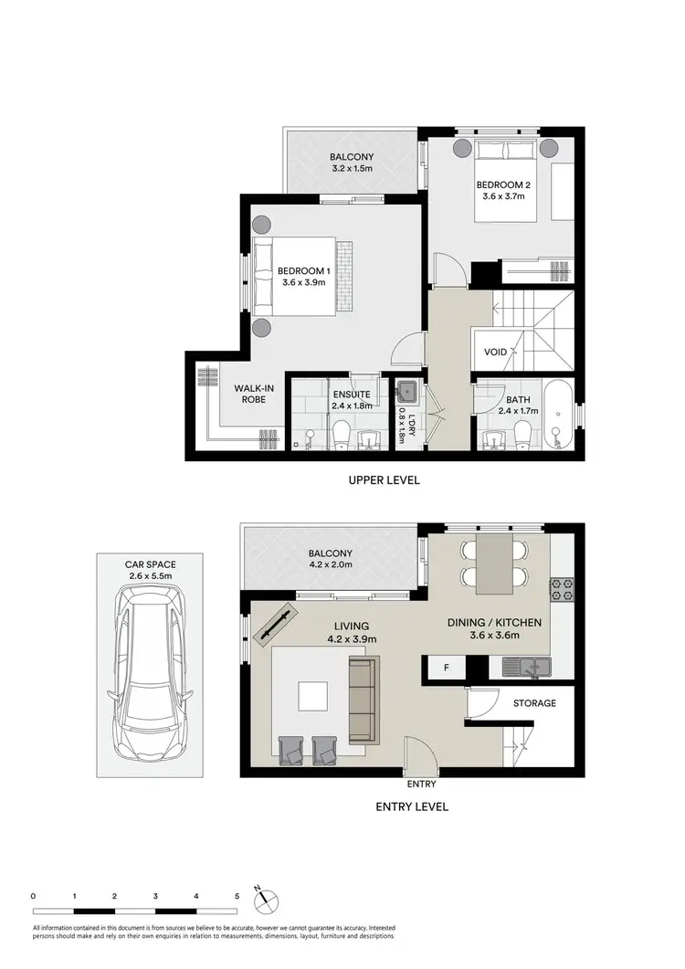 Floorplan of Homely unit listing, 10E/541 Pembroke Road, Leumeah NSW 2560