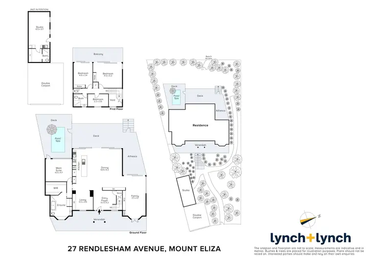 Floorplan of Homely house listing, 27 Rendlesham Avenue, Mount Eliza VIC 3930