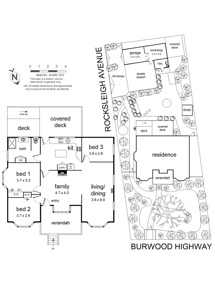 Floorplan of Homely house listing, 1576 Burwood Highway, Tecoma VIC 3160