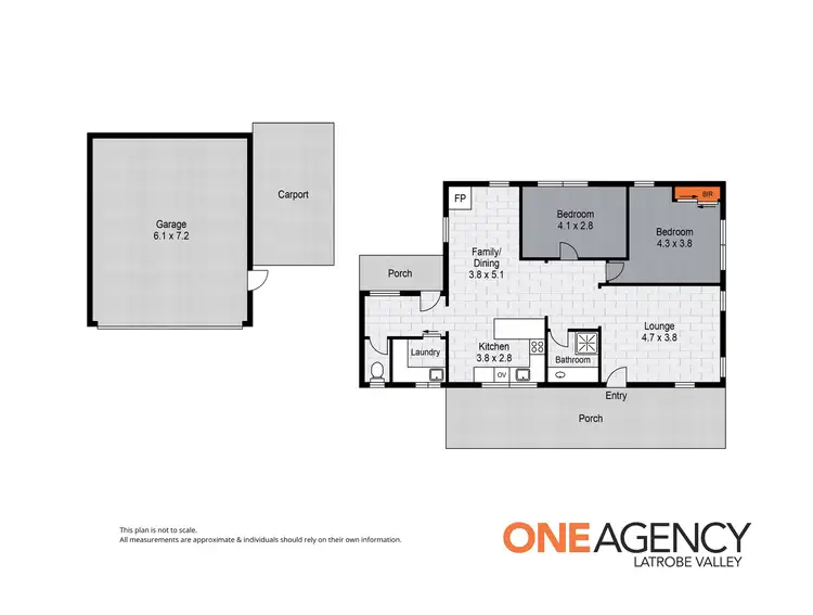 Floorplan of Homely house listing, 5 Cross Street, Yallourn North VIC 3825