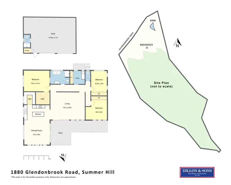 Floorplan of Homely rural property listing, 1880 Glendonbrook Road, Gresford NSW 2311