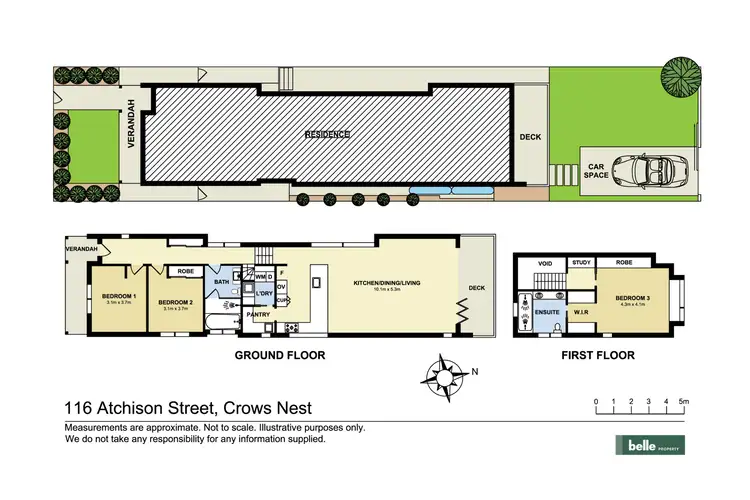 Floorplan of Homely house listing, 116 Atchison Street, Crows Nest NSW 2065