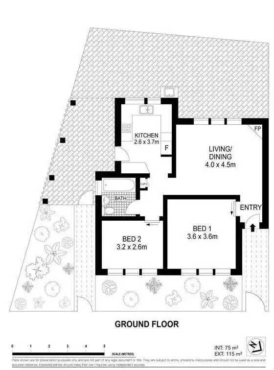 Floorplan of Homely house listing, 24 Arthur Street, Marrickville NSW 2204