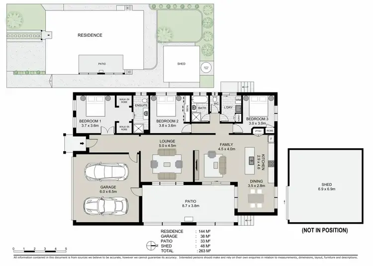 Floorplan of Homely house listing, 44 Soldatos Drive, Golden Square VIC 3555