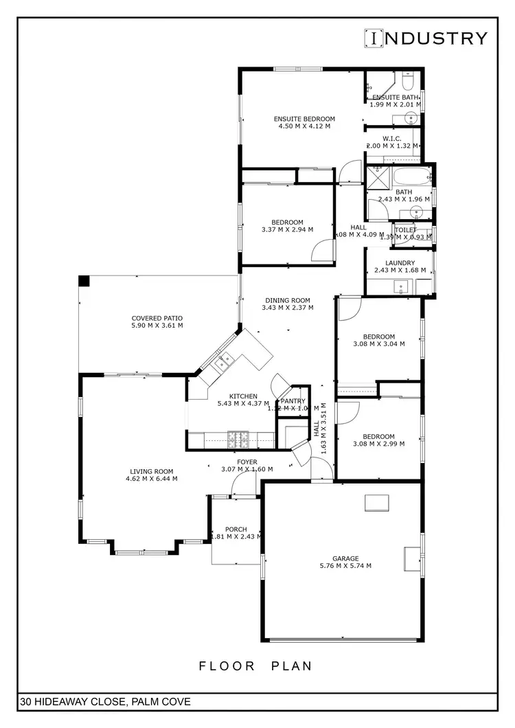 Floorplan of Homely house listing, 30 Hideaway Close, Palm Cove QLD 4879