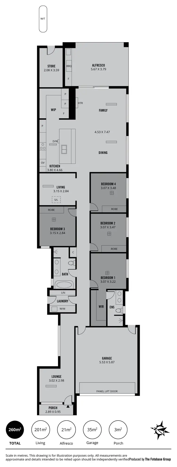 Floorplan of Homely house listing, 11 Cooinda Street, Findon SA 5023