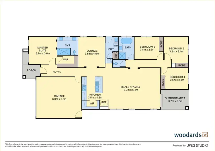 Floorplan of Homely house listing, 22 Machine Street, Sunbury VIC 3429