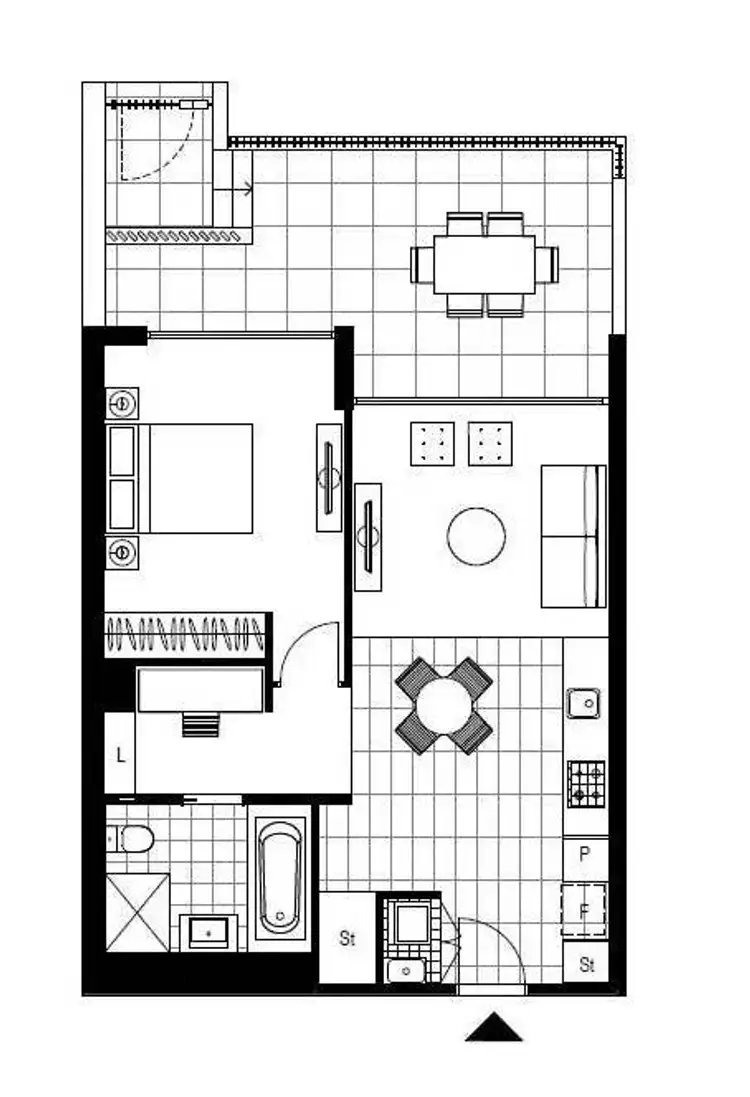 Floorplan of Homely apartment listing, 10 Grattan Close, Forest Lodge NSW 2037