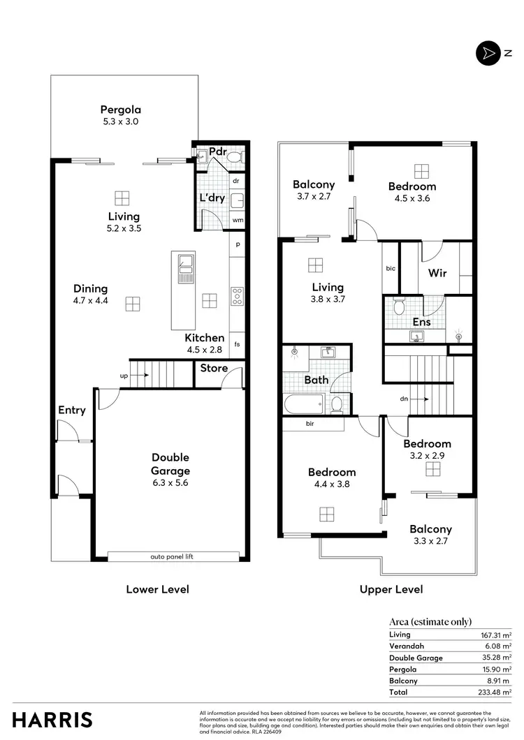 Floorplan of Homely house listing, 13 William Lane, Adelaide SA 5000