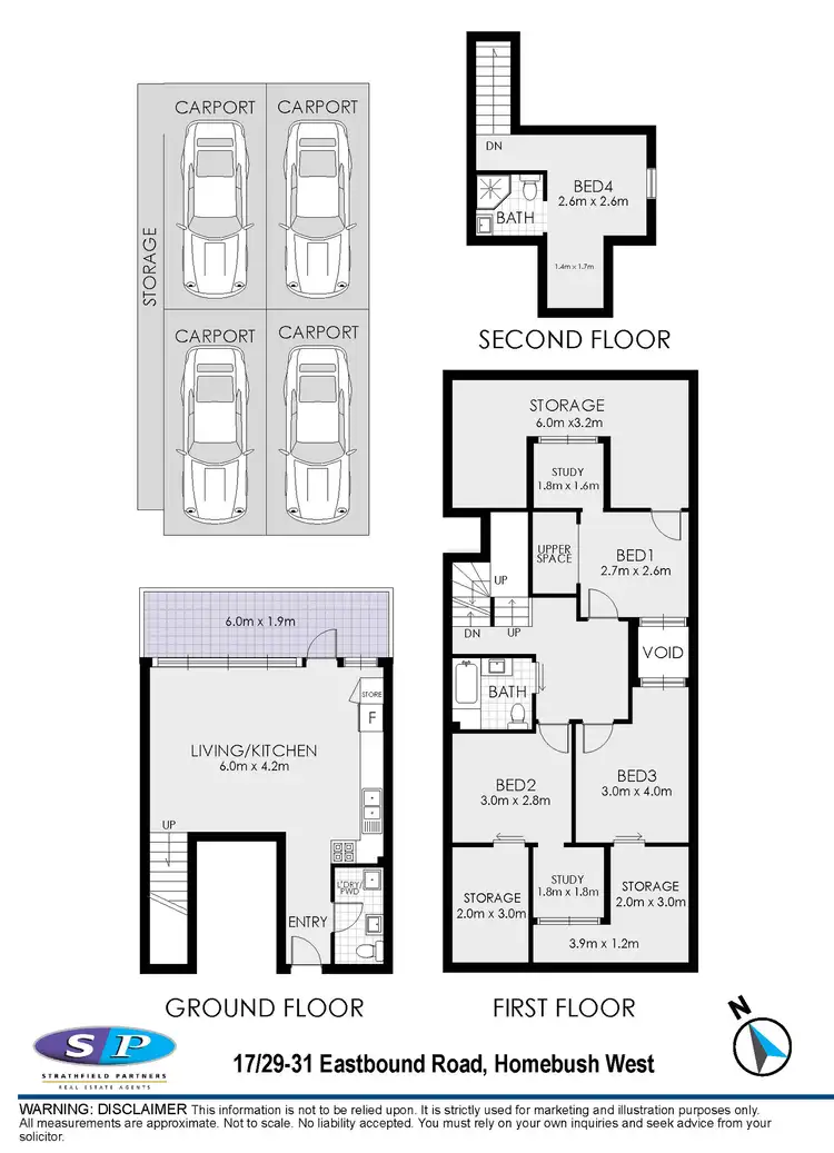 Floorplan of Homely apartment listing, 17/29-31 Eastbourne Road, Homebush West NSW 2140