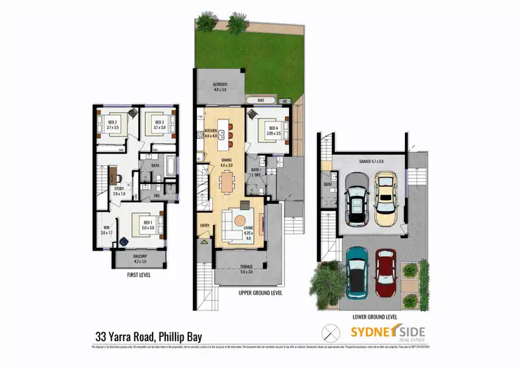 Floorplan of Homely house listing, 33 Yarra Road, Phillip Bay NSW 2036