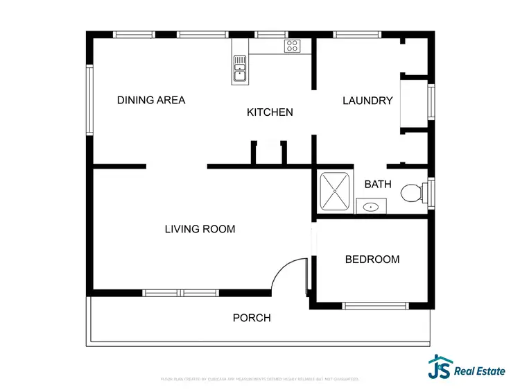 Floorplan of Homely villa listing, 8/478 Ocean Drive, Laurieton NSW 2443